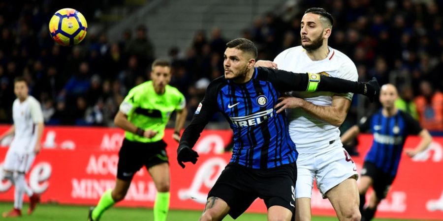 Hasil Inter Milan Vs AS Roma - Serigala Roma Gagal Balaskan Dendam pada La Beneamata