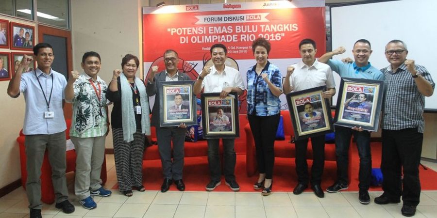 BOLA Gelar Forum Diskusi Bulu Tangkis Indonesia Menuju Olimpiade Rio 2016