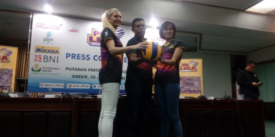 Gresik Petrokimia Bertekad Raih Dua Kemenangan pada Penutup Putaran Pertama Proliga 2018