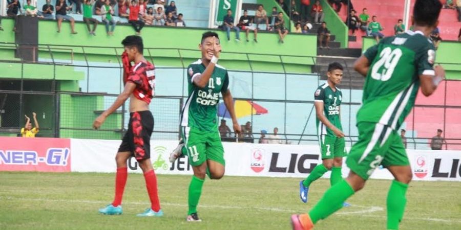 PSMS Medan Pimpin Grup 1 dengan Modal Pesta Empat Gol