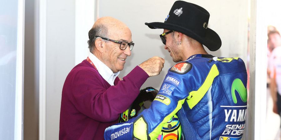 Bos Dorna Bicara Peluang Valentino Rossi Turun di MotoE