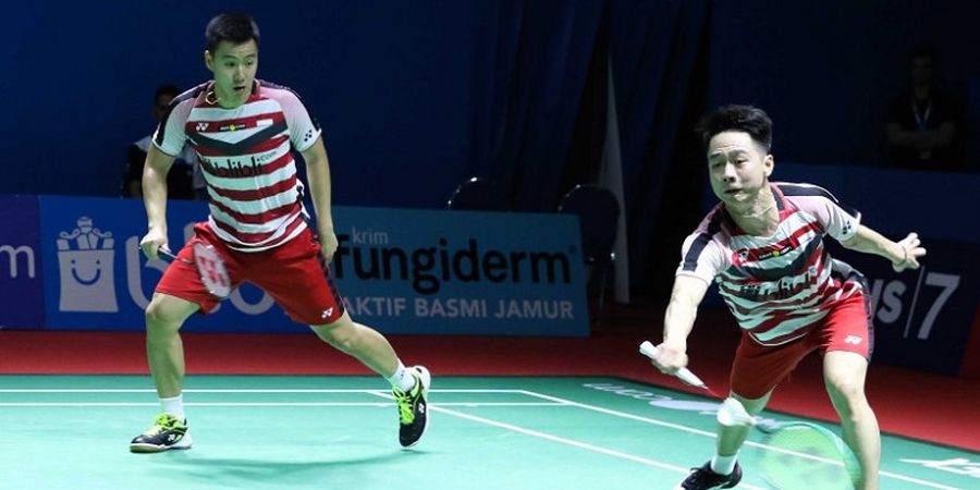 Video - 2 Drama Panas yang Terjadi Saat Laga Marcus/Kevin Vs Dua Mads pada Perempat Final Indonesia Open 2018