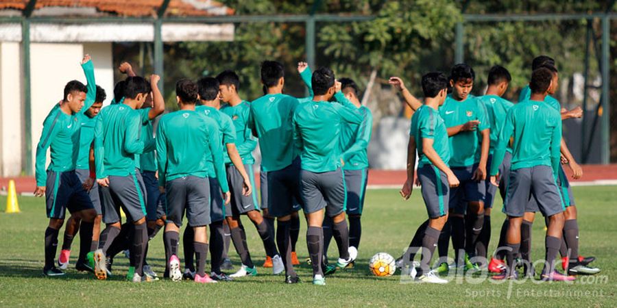 Timnas U-19 Indonesia Matangkan Set Piece Saat Menyerang dan Bertahan