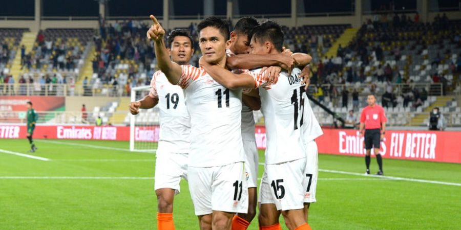 Piala Asia 2019 - India Hancurkan Thailand, Sang Kapten Ungguli Perolehan Gol Lionel Messi