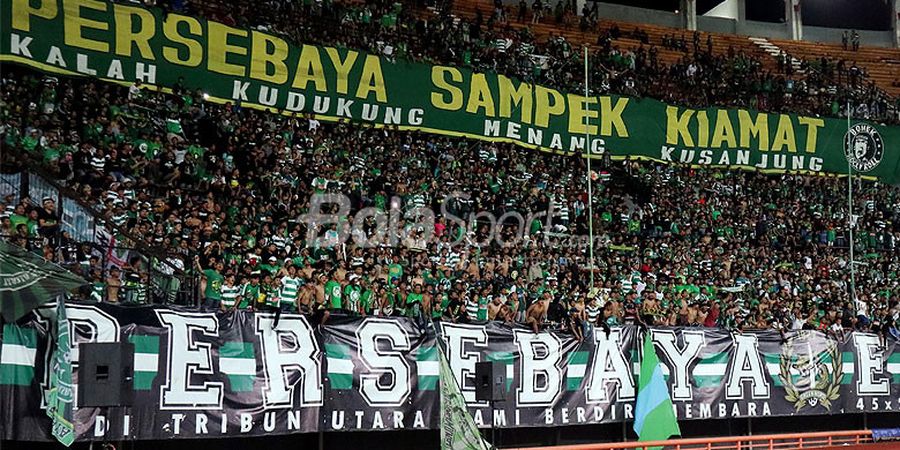 Tak Berwujud Manusia, Ini Dirijen Bonek saat Laga Madura United Vs Persebaya