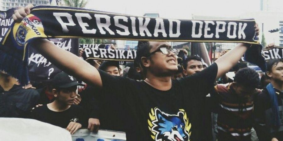Nasib Klub Tak Jelas, Suporter Persikad Gelar Aksi Tuntut Pemkot Depok Turun Tangan