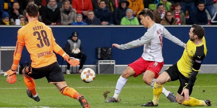 Hasil Lengkap Babak 16 Besar Liga Europa -  Kembaran Leipzig Singkirkan Dortmund