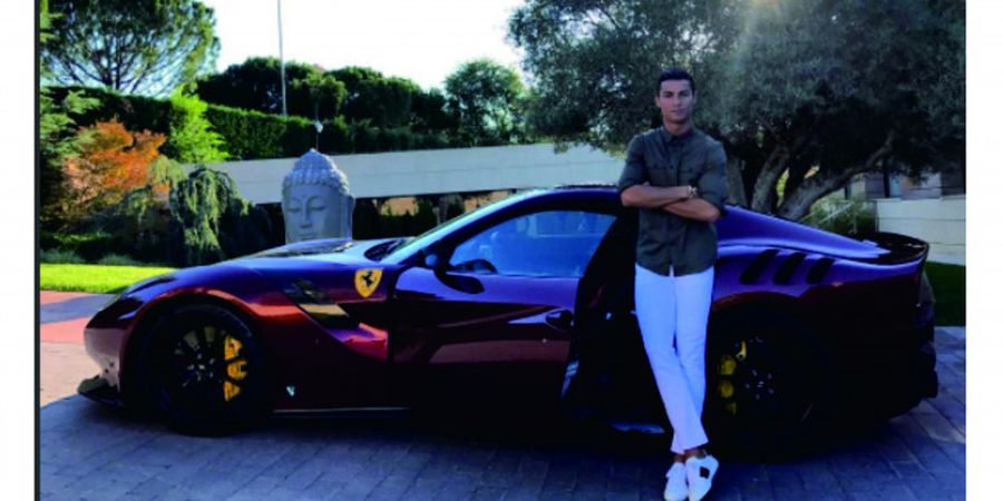 Wow! Jumlah Mobil Mewah Cristiano Ronaldo Bertambah Lagi