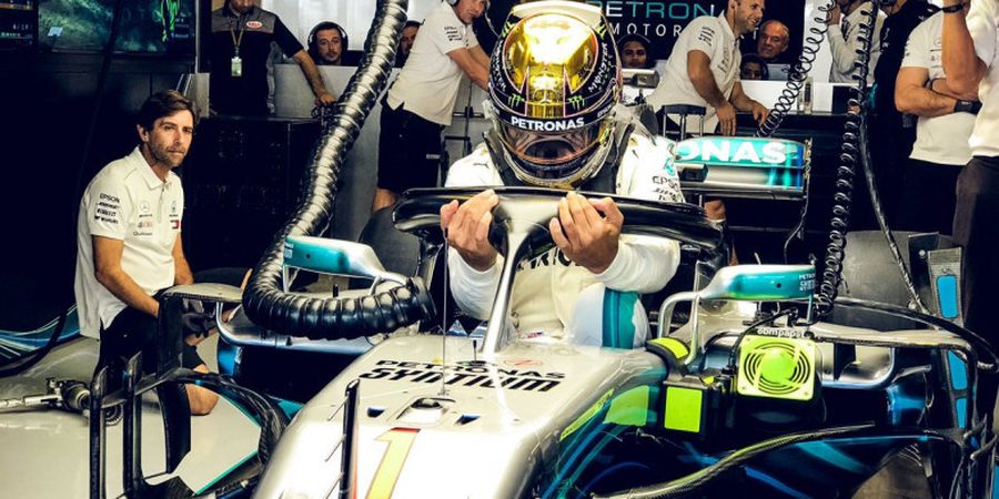 F1 GP Abu Dhabi 2018 - Perasaan Lewis Hamilton Setelah Tampil dengan Nomor Balap Baru saat FP1 Berlangsung