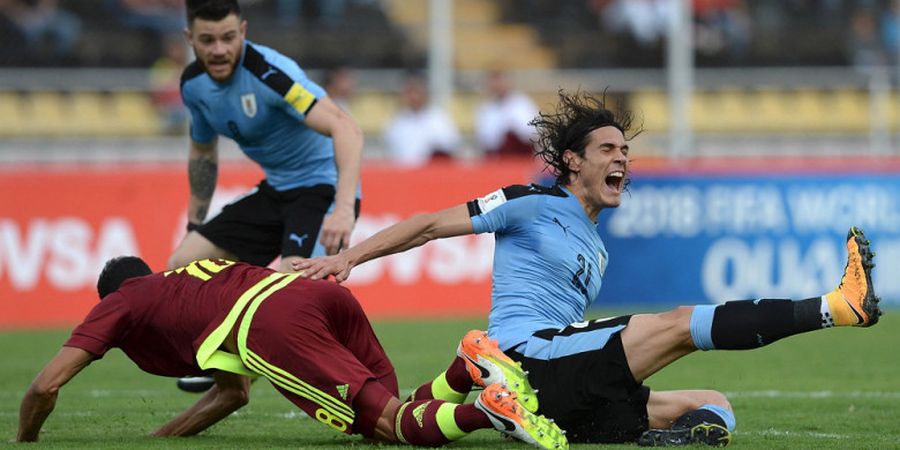 Venezuela Vs Uruguay - Duo Suarez-Cavani Gagal Menembus Pertahanan Tim Juru Kunci 
