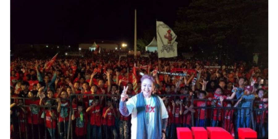 Arema FC Vs PSM Makassar - Euforia Nobar bersama Kepala Dispora Sulawesi Selatan