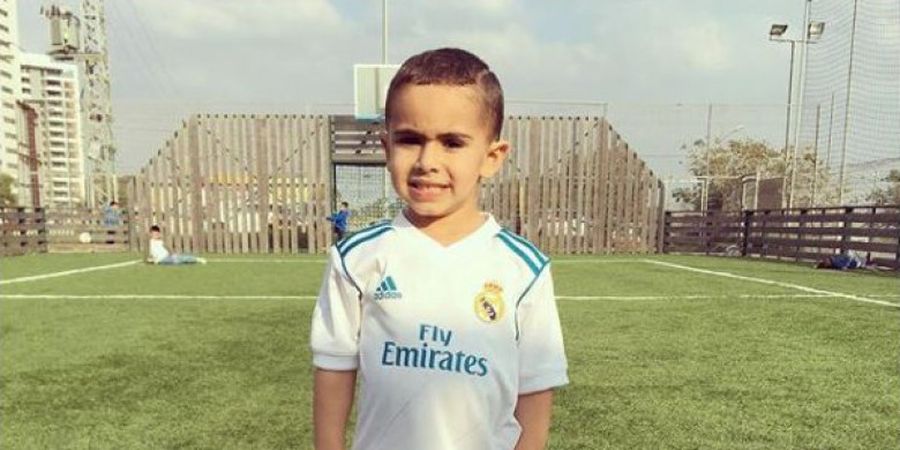Aksi Bocah Berusia 3 Tahun asal Israel Menarik Perhatian Real Madrid