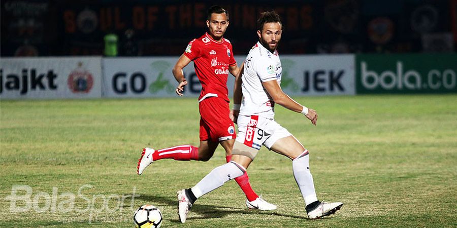 Spasojevic dan Melvin Platje Mengesankan di Lini Depan Bali United