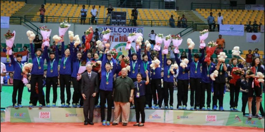 Jepang Kembali Dominasi Kejuaraan Bola Voli Asia
