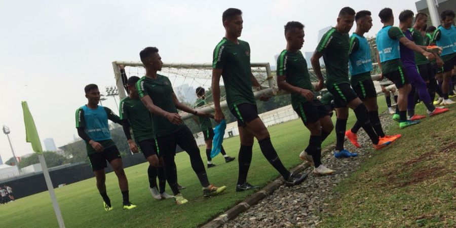 Satu Pemain Timnas U-23 Indonesia Alami Masalah di Sesi Latihan Jelang Laga Kontra UEA