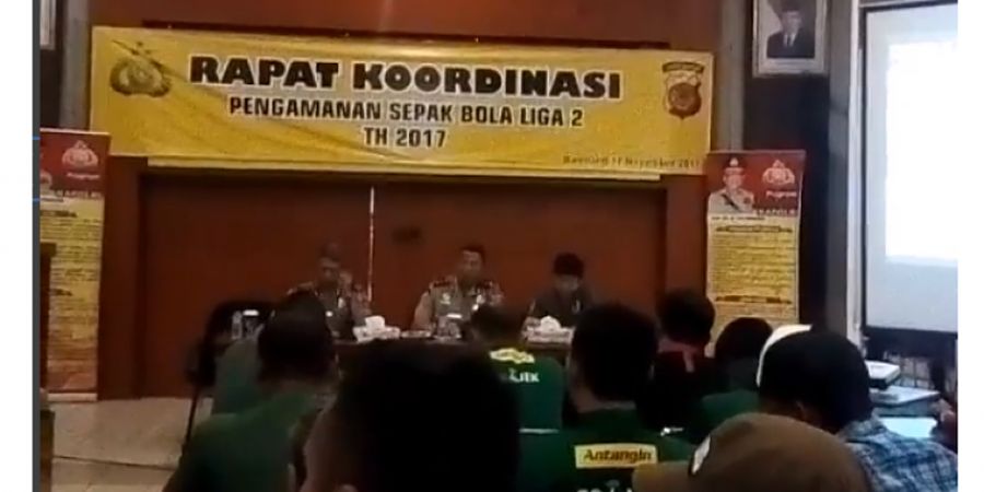 Kepolisian Bandung kembali Adakan Rapat Koordinasi Jelang Laga Lanjutan Babak 8 Besar Liga 2 di GBLA