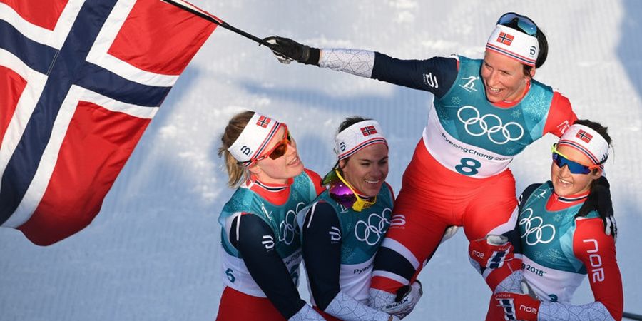 Norwegia Keluar sebagai Juara Umum Olimpiade Musim Dingin Pyeongchang 2018