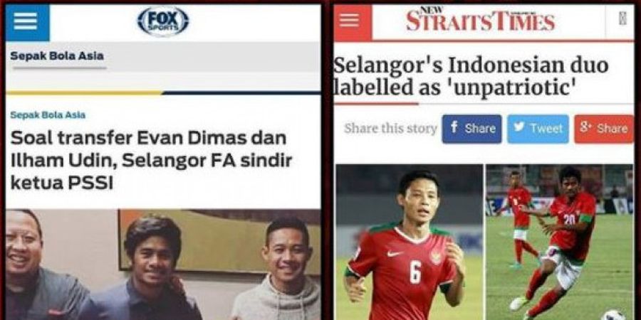 Media Luar Negeri Soroti Kritikan Edy Rahmayadi soal Pindahnya Evan Dimas dan Ilham Udin ke Klub Malaysia