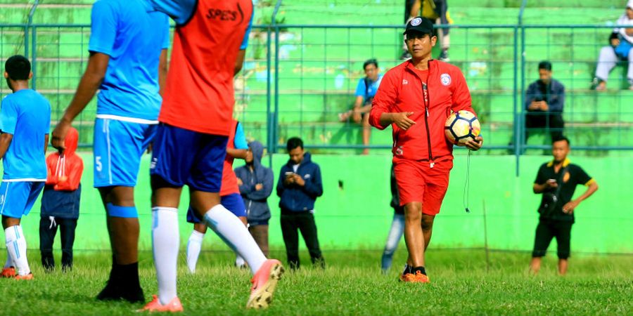 Joko Susilo Pantau Laga Bhayangkara FC Kontra PSIS Semarang