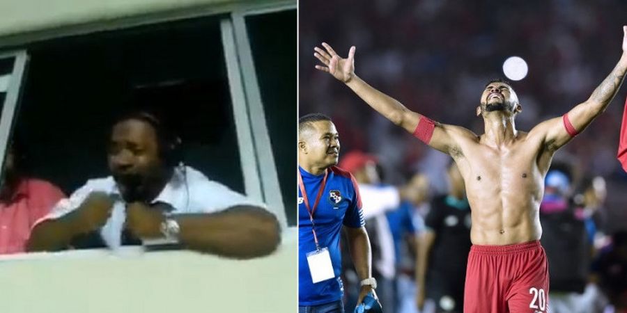 VIDEO -  Sepak Bola Kembali Tunjukkan Magis, Komentator Histeris Panama Lolos ke Piala Dunia 2018