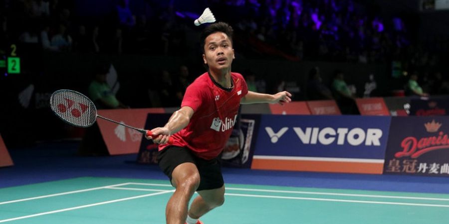 Hong Kong Open 2017 - Anthony Ginting Kandas, Indonesia Sisakan Satu Wakil di Sektor Tunggal Putra