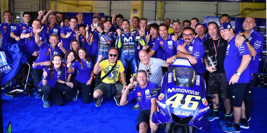 Alami Krisis, Valentino Rossi Sebut Yamaha Tak Perlu Rombak Struktur Tim