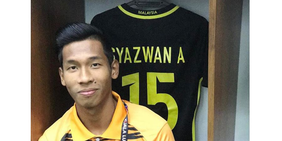 Malaysia Vs Indonesia -  7 Potret Gaya Kemayu Striker Malaysia, Muhammad Syazwan Andik