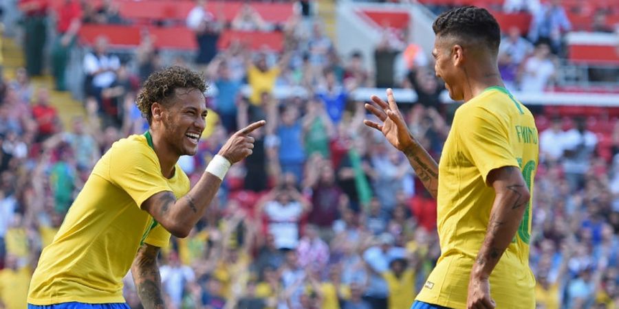 Susunan Pemain Austria Vs Brasil - Neymar Merumput Sejak Awal