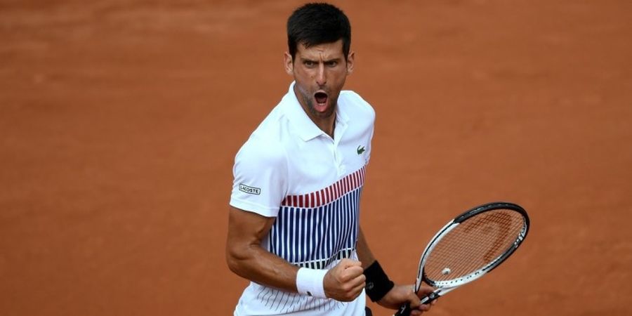 Pulih dari Cedera, Novak Djokovic Main Tenis Pakai Tangan Kiri