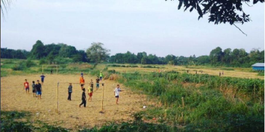 Miris! Sempat Wakili Indonesia di Ajang Danone Nations Cup 2017, Inilah Stadion Termegah untuk Latihan SSB Batu Agung