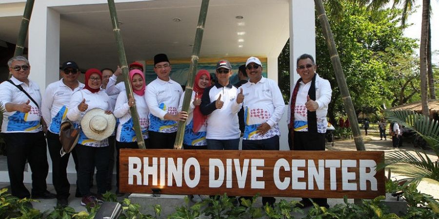 Rhino Dive Center Diresmikan di Tanjung Lesung oleh Menteri Pariwisata