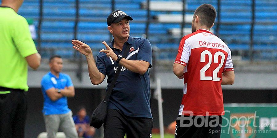 Pelatih Madura United Tak Mau Terburu-buru Menilai Kualitas Pemain Asing Seleksi