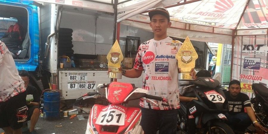 Gangguan Teknis Bikin Pebalap Tasikmalaya Gagal Juarai Honda Dream Cup 4 2016