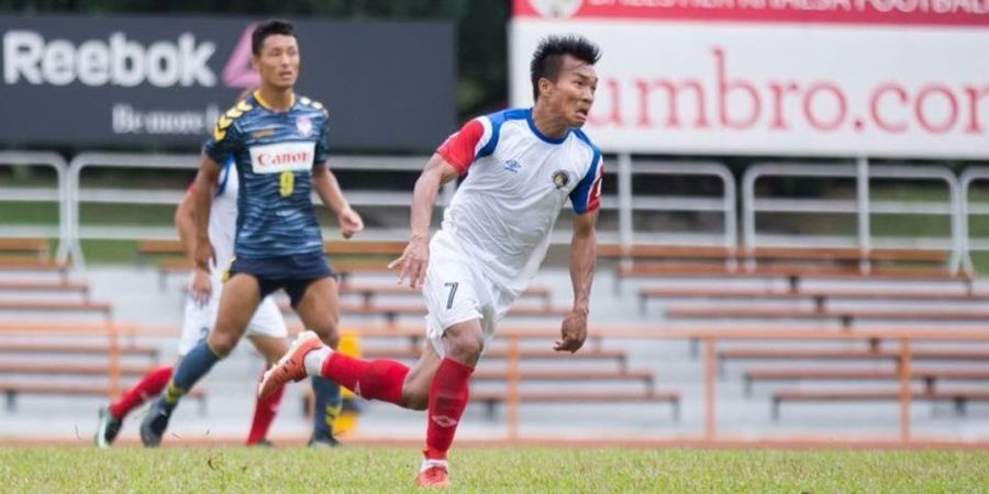 Trio Pemain Myanmar Rasakan Kekalahan Perdana di Liga Singapura 2017