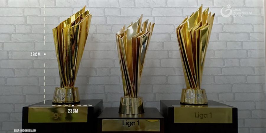 Jelang Penentuan Gelar Juara, Ini Makna Trofi Liga 1 2018