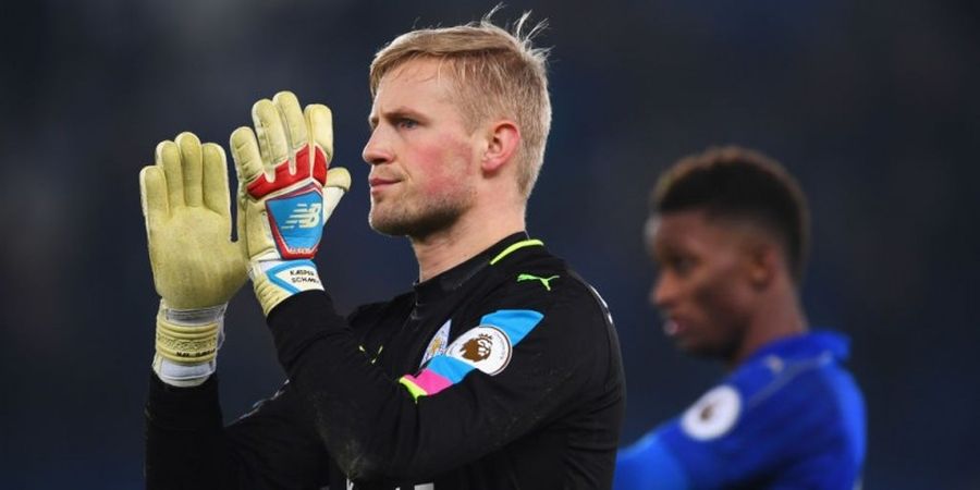 Kasper Schmeichel Tak Akan Pergi dari Leicester