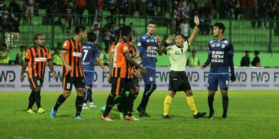 Arema Hanya Raih Satu Poin Saat Jamu Perseru