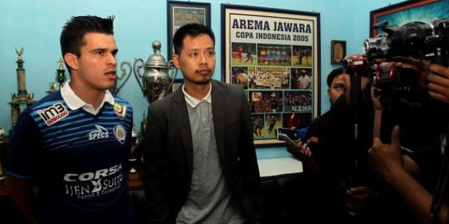 Gustavo Giron 'Menghilang' dari Latihan Arema