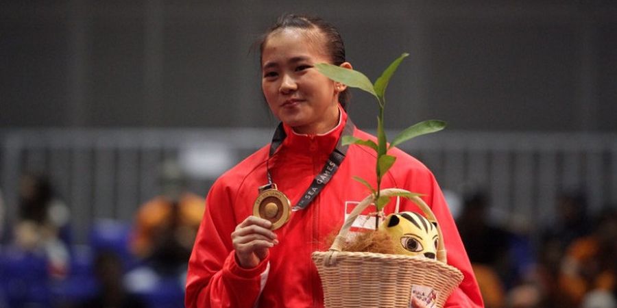 Felda Elvira Persembahkan Medali Emas untuk Indonesia dari Cabang Wushu