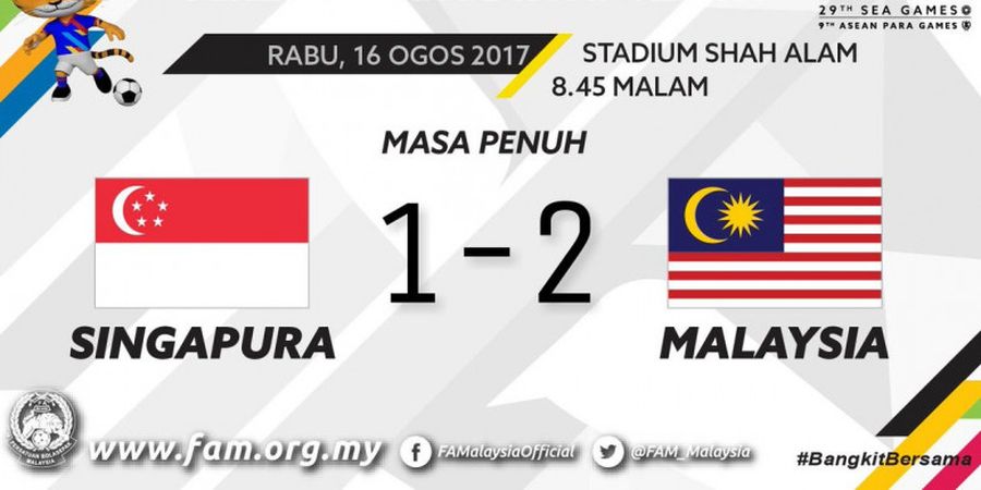 Timnas Malaysia dan Myanmar Raih Kemenangan Kedua Grup A