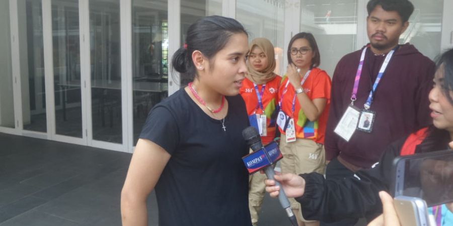 Bulu Tangkis Asian Games 2018 - Usai Dirawat, Gregoria Mariska Pastikan Kakinya Baik-baik Saja