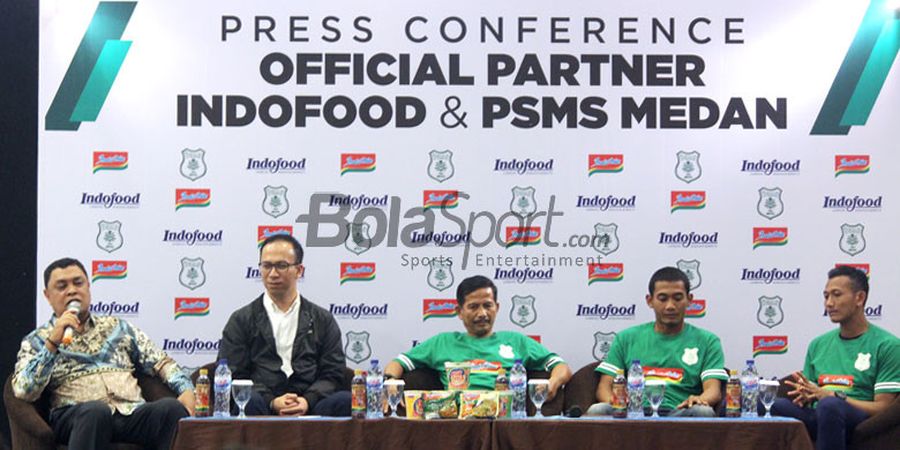 PSMS Medan Dapat Rp 2,2 Miliar dari Tiga Sponsor Ini