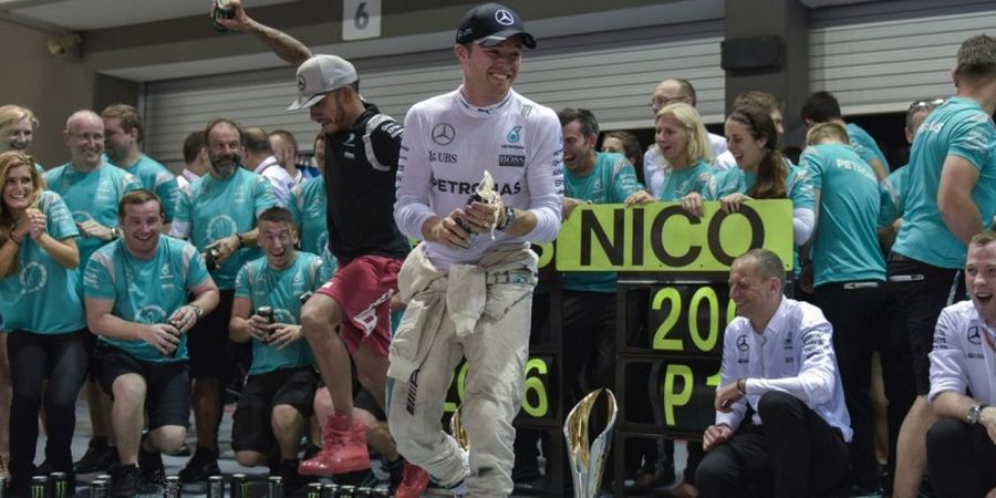 Rosberg Kini Sejajar dengan Damon Hill