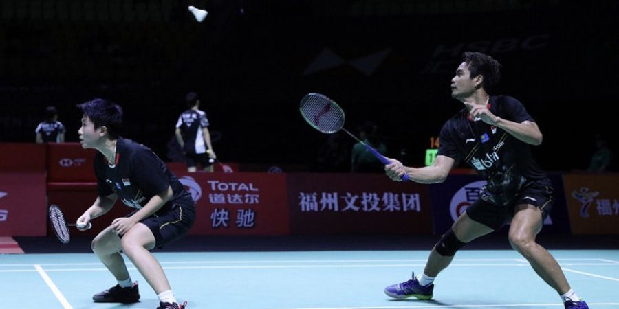 Fuzhou China Open 2018 - Servis Sering di 'Fault' Jadi Penyebab Kiprah Tontowi/Liliyana Terhenti