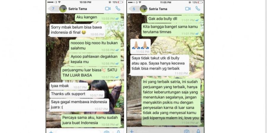 Malaysia vs Indonesia - Tidak Takut Dibully, Begini Curahan Hati Satria Tama Pada Sang Kakak