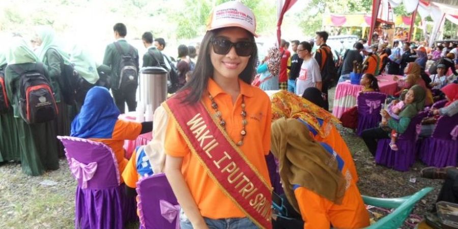 Putri Sriwijaya Pikat Hati Penikmat Musi Triboatton 2016
