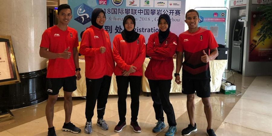 3 Atlet Panjat Tebing Indonesia Dapat Undangan Khusus Ikuti Kejuaraan Internasional di China