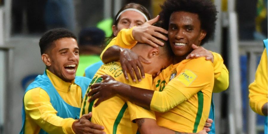 Tak Perlu Uang, Cukup Makanan 1 Kg Sudah Bisa Tonton Timnas Brasil Latihan