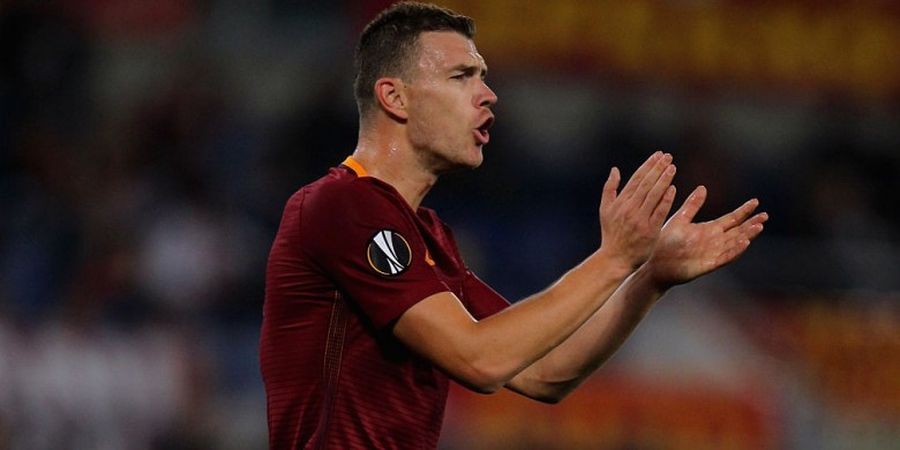 Edin Dzeko Akui Cetak Gol Terbaiknya untuk Roma