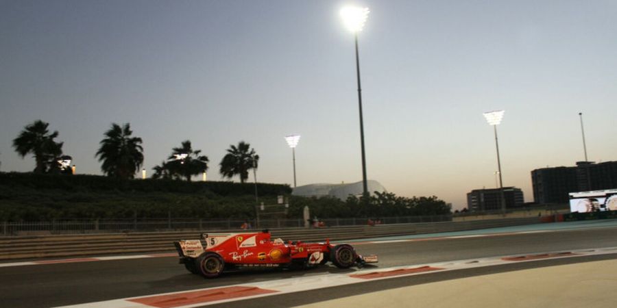 Hasil Tes Abu Dhabi 2017 - Sempat Buat Macet, Sebastian Vettel Jadi Pebalap Tercepat